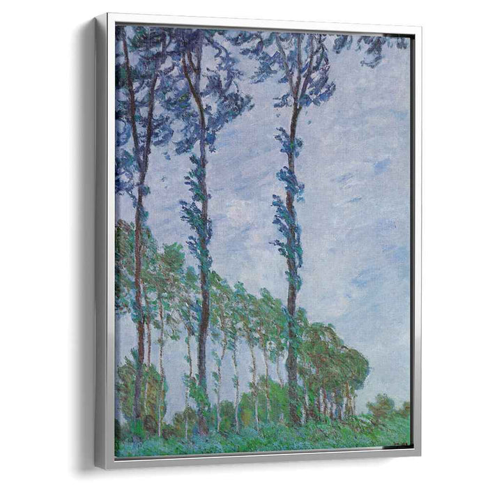 Poplars, Wind Effect by Claude Monet