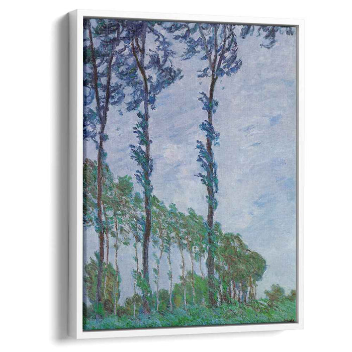 Poplars, Wind Effect by Claude Monet