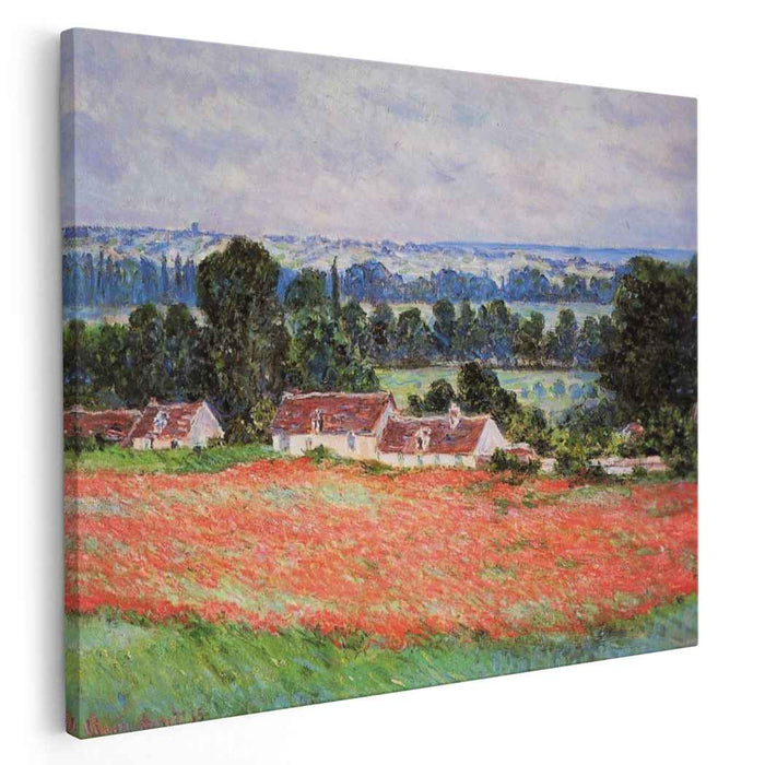 Poppy Field at Giverny (1885) by Claude Monet