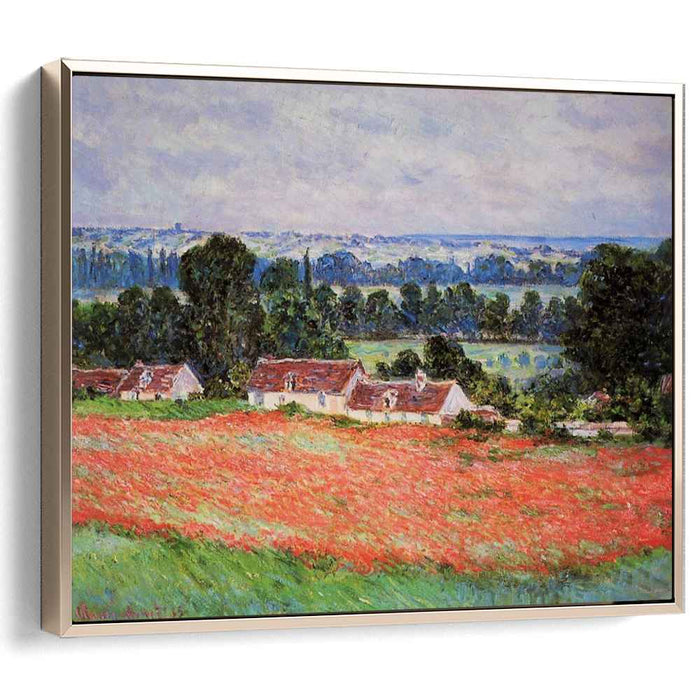 Poppy Field at Giverny (1885) by Claude Monet