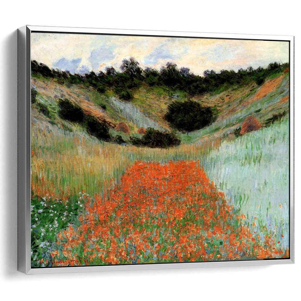 クロード・モネPoppy Field in a Hollow near Give poppy-field-in-a-hollow-near-