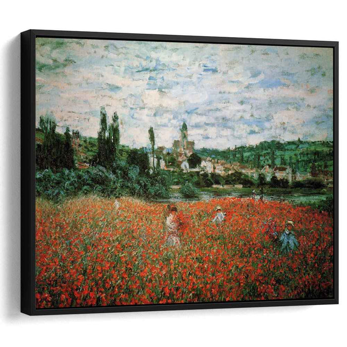 Poppy Field near Vetheuil (1879) by Claude Monet