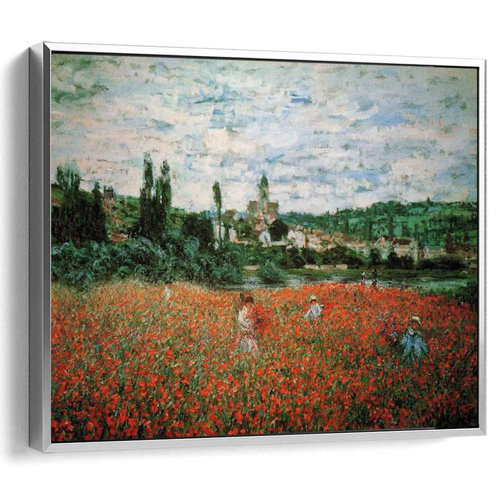 Poppy Field near Vetheuil (1879) by Claude Monet