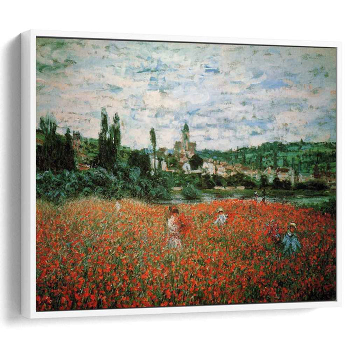 Poppy Field near Vetheuil (1879) by Claude Monet