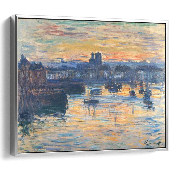 Port of Dieppe, Evening by Claude Monet
