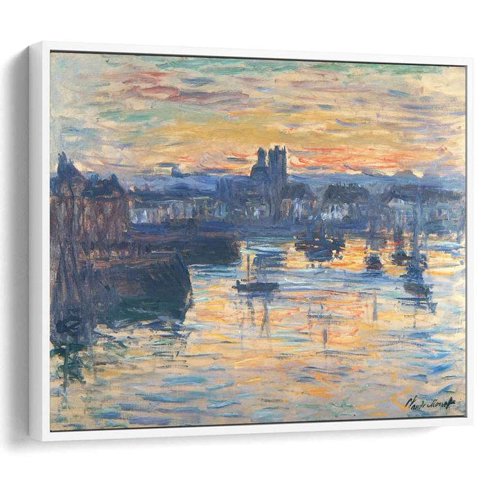Port of Dieppe, Evening by Claude Monet