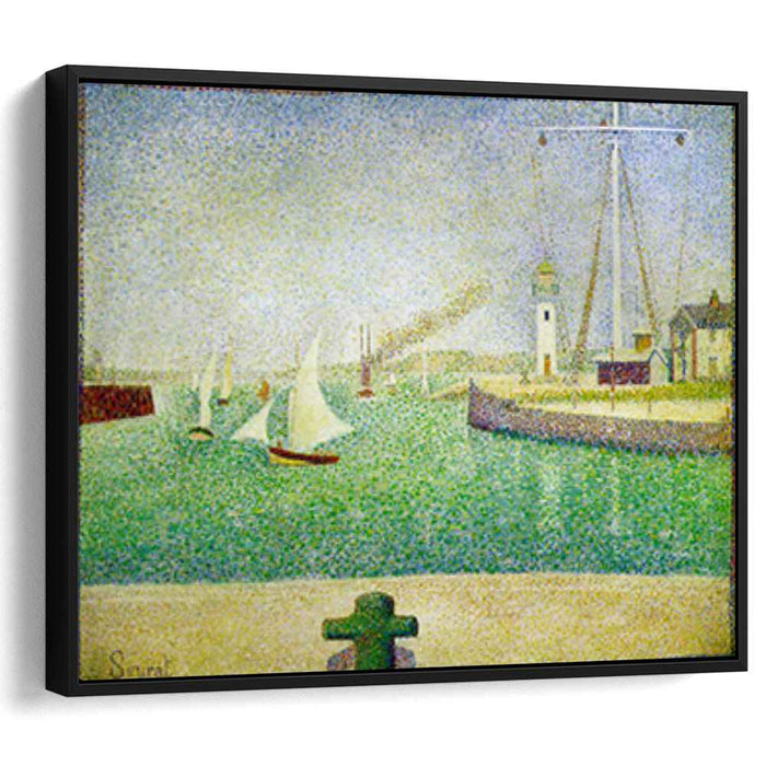Port of Honfleur (1886) by Georges Seurat