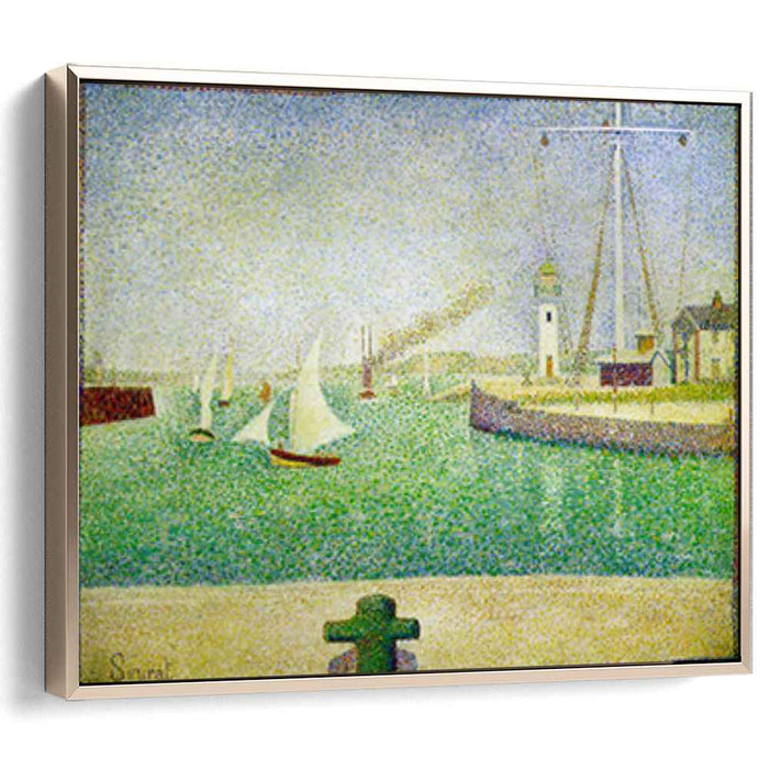 Port of Honfleur (1886) by Georges Seurat