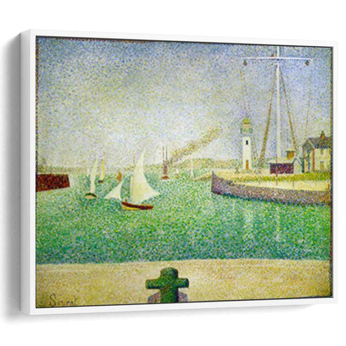 Port of Honfleur (1886) by Georges Seurat