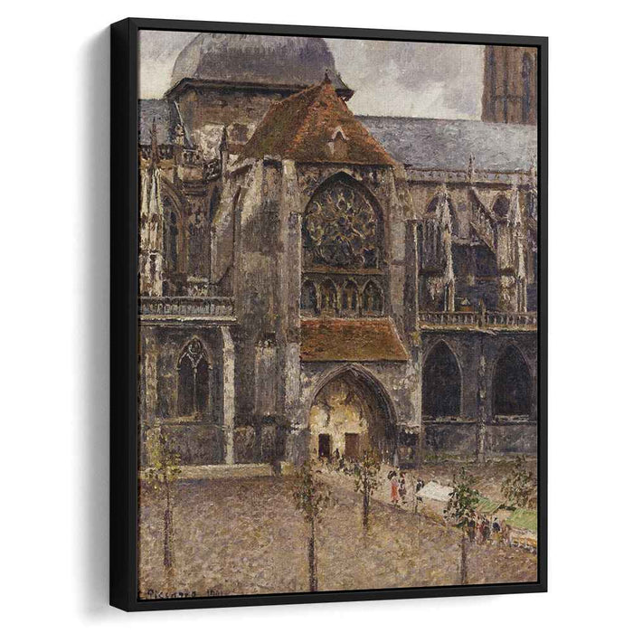 Portal from the Abbey Church of Saint Laurent (1901) by Camille Pissarro