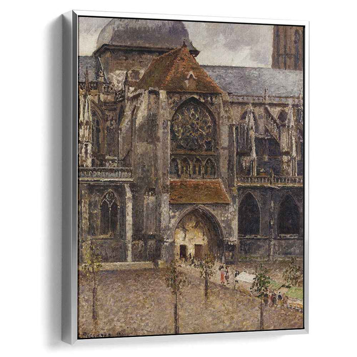 Portal from the Abbey Church of Saint Laurent (1901) by Camille Pissarro