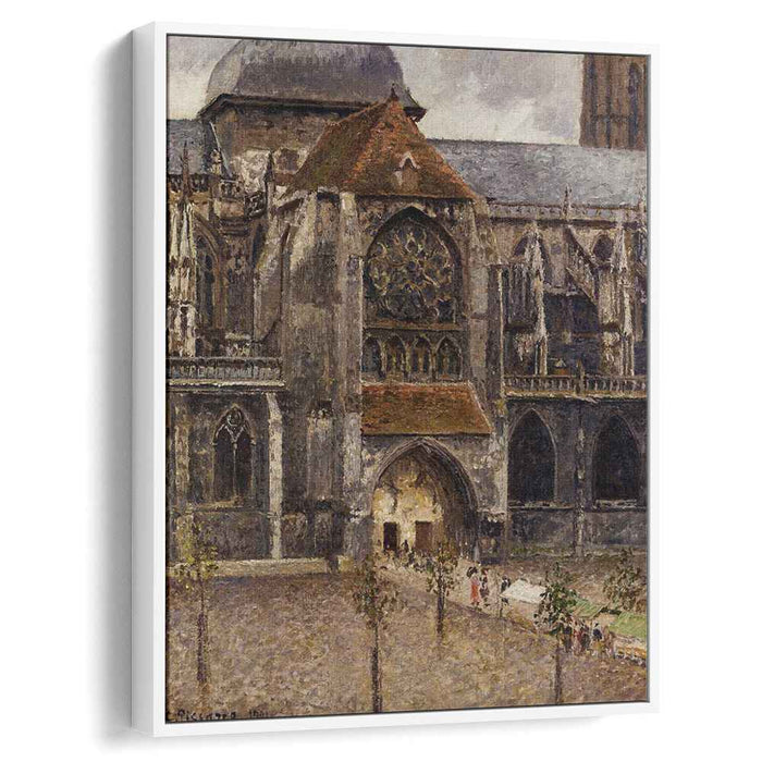 Portal from the Abbey Church of Saint Laurent (1901) by Camille Pissarro