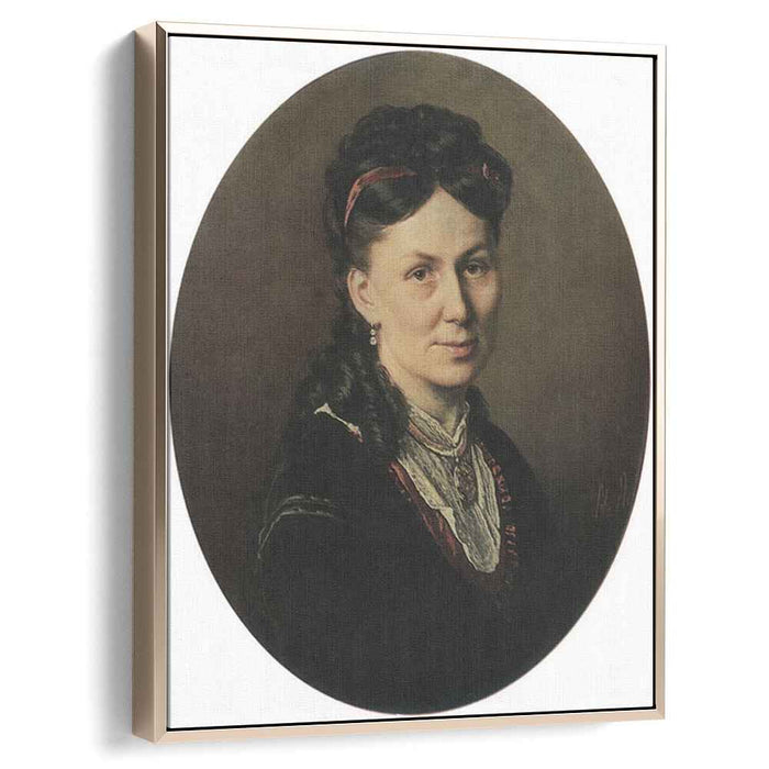 Portrait Avdotya Kuznetsova (1870) by Vasily Perov
