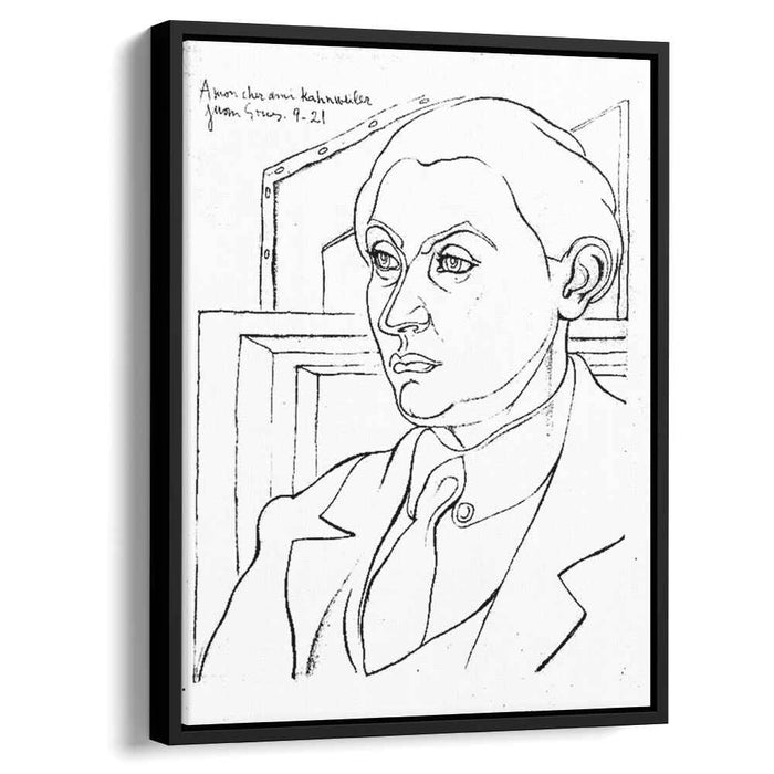 Portrait Daniel Henry Kahnweiler (1921) by Juan Gris