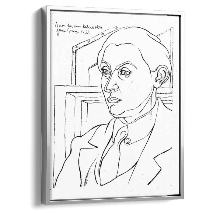 Portrait Daniel Henry Kahnweiler (1921) by Juan Gris