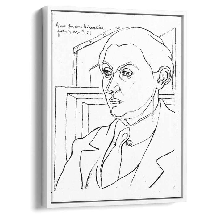 Portrait Daniel Henry Kahnweiler (1921) by Juan Gris