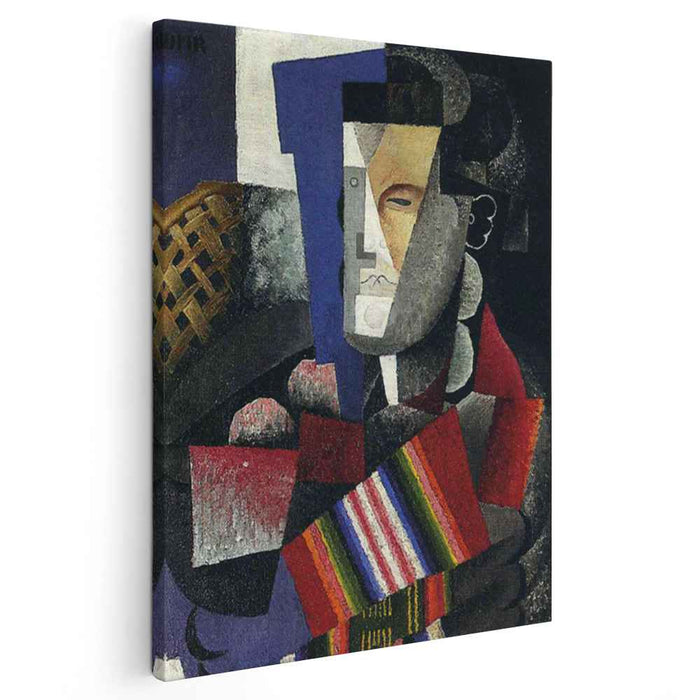 Portrait de Martin Luis Guzman (1915) by Diego Rivera