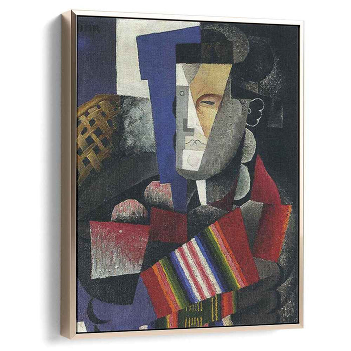 Portrait de Martin Luis Guzman (1915) by Diego Rivera