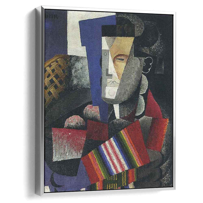 Portrait de Martin Luis Guzman (1915) by Diego Rivera