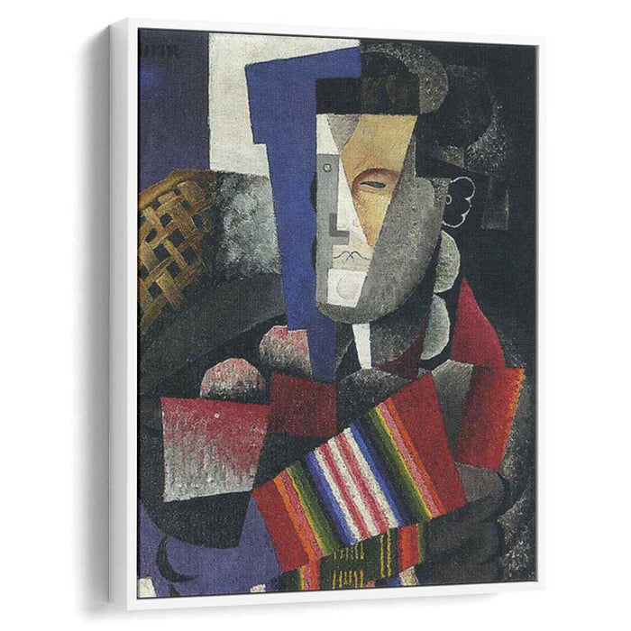 Portrait de Martin Luis Guzman (1915) by Diego Rivera