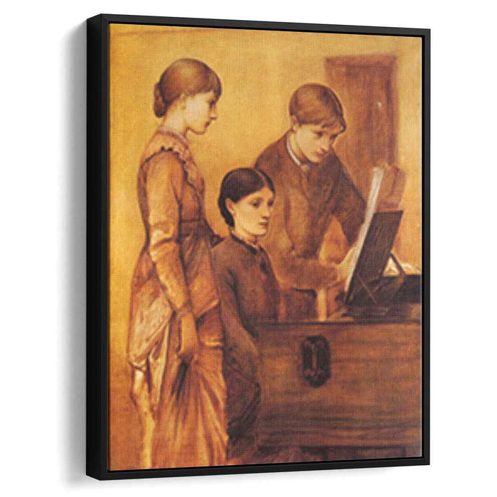 Portrait Group Of The Artists Family by Edward Burne-Jones