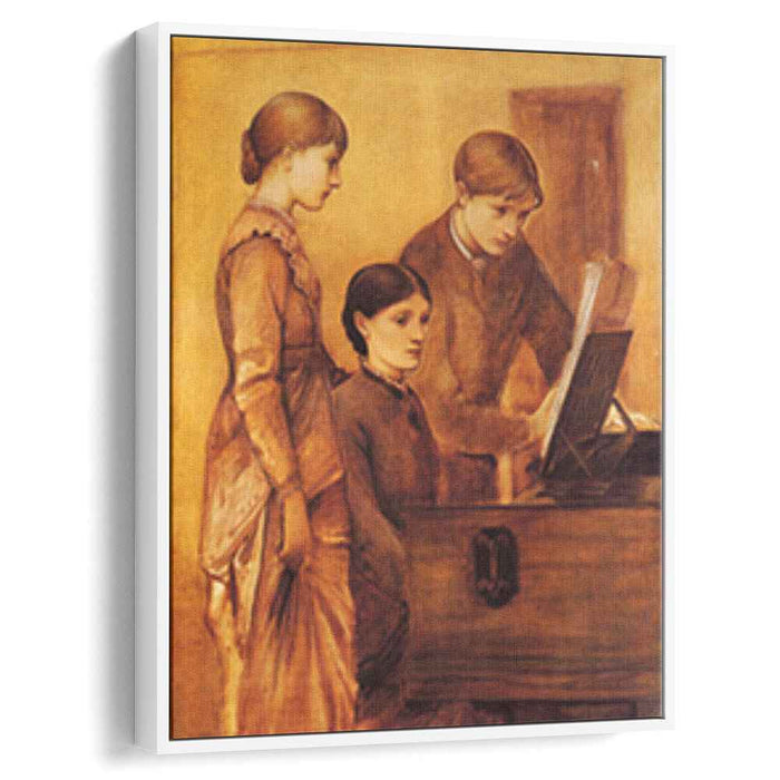 Portrait Group Of The Artists Family by Edward Burne-Jones