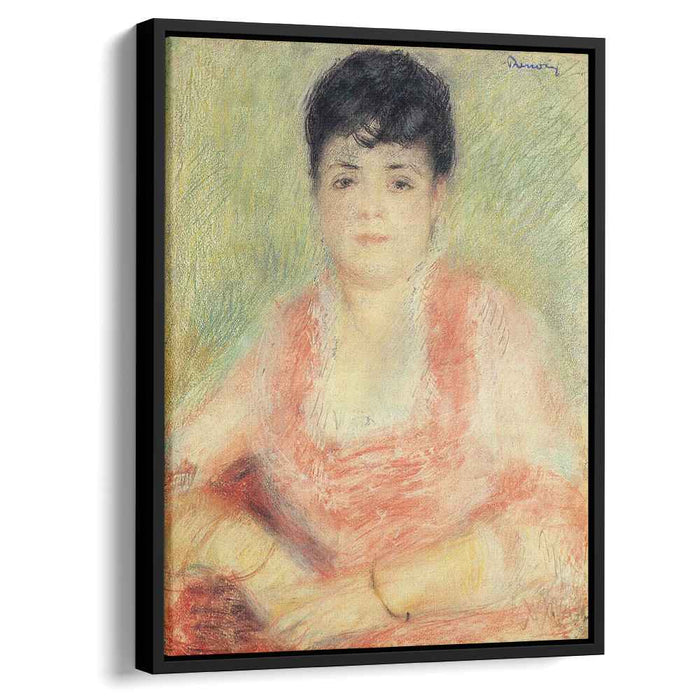 Portrait in a Pink Dress (1880) by Pierre-Auguste Renoir