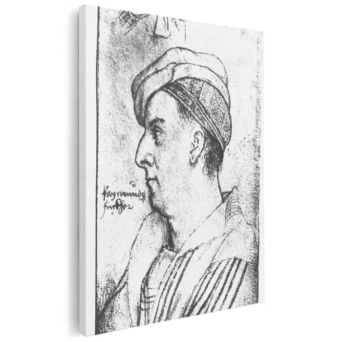 Portrait Melchior Pfinzing (1512) by Albrecht Durer