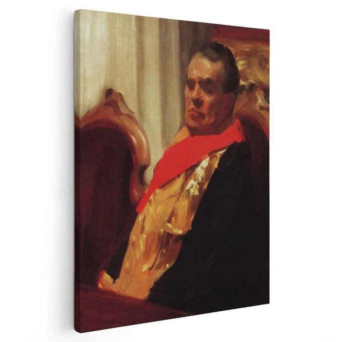 Portrait of A.A. Polovtsev (1903) by Boris Kustodiev