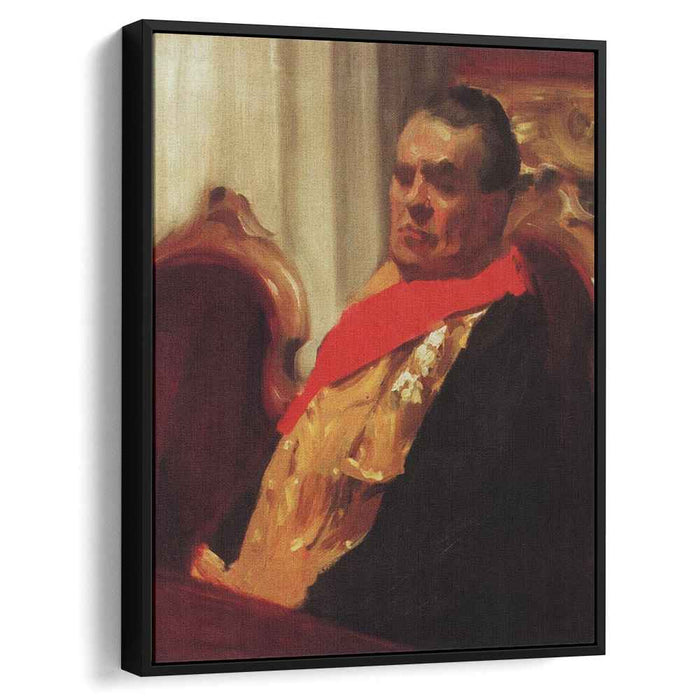 Portrait of A.A. Polovtsev (1903) by Boris Kustodiev