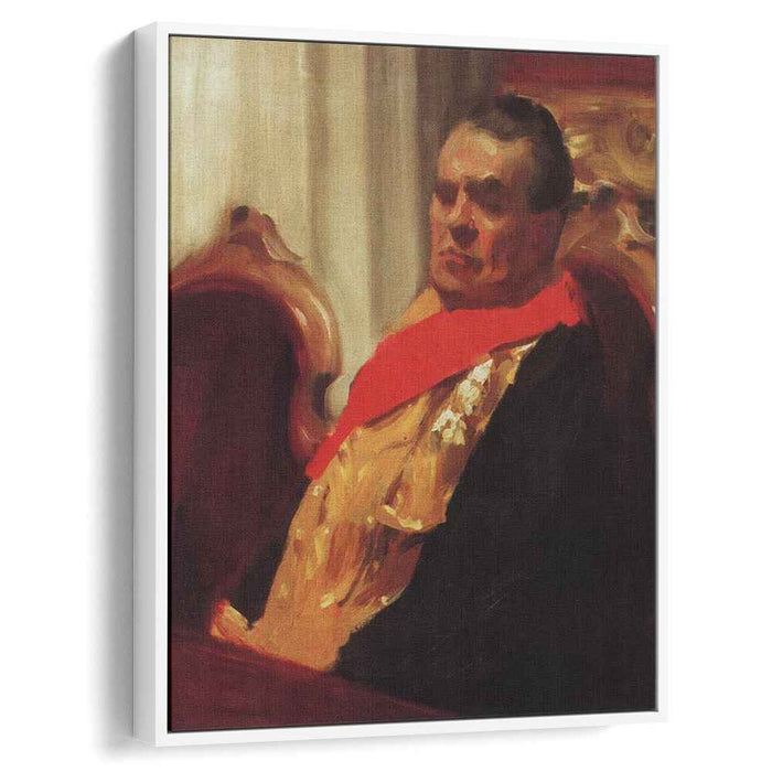 Portrait of A.A. Polovtsev (1903) by Boris Kustodiev