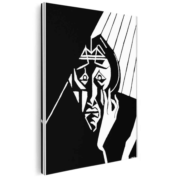 Portrait of a Bearded Man (1919) by M.C. Escher