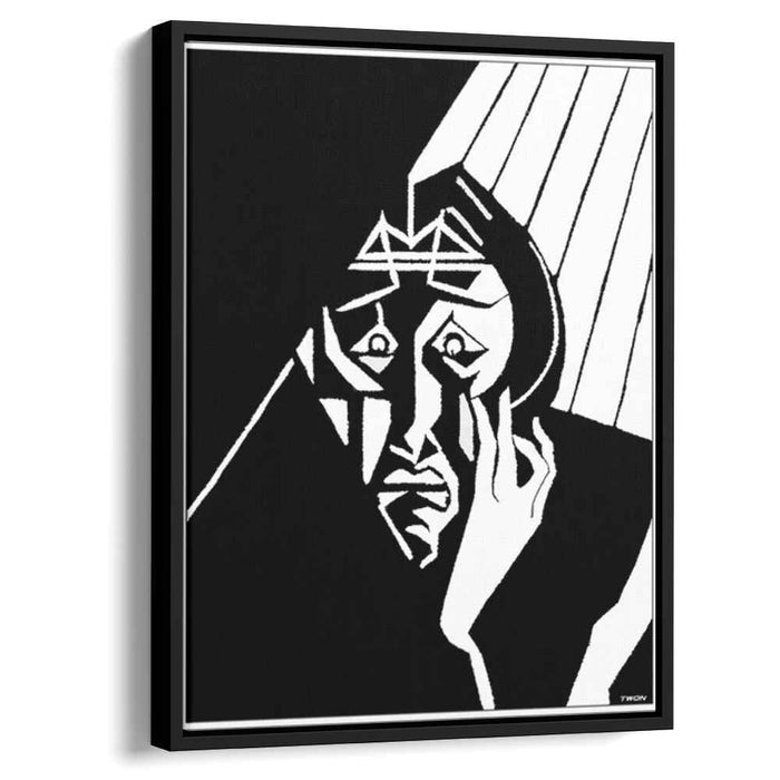 Portrait of a Bearded Man (1919) by M.C. Escher