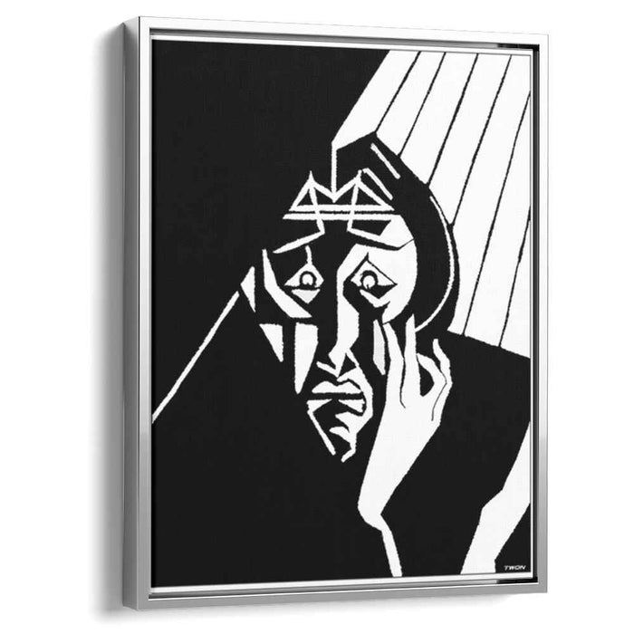 Portrait of a Bearded Man (1919) by M.C. Escher