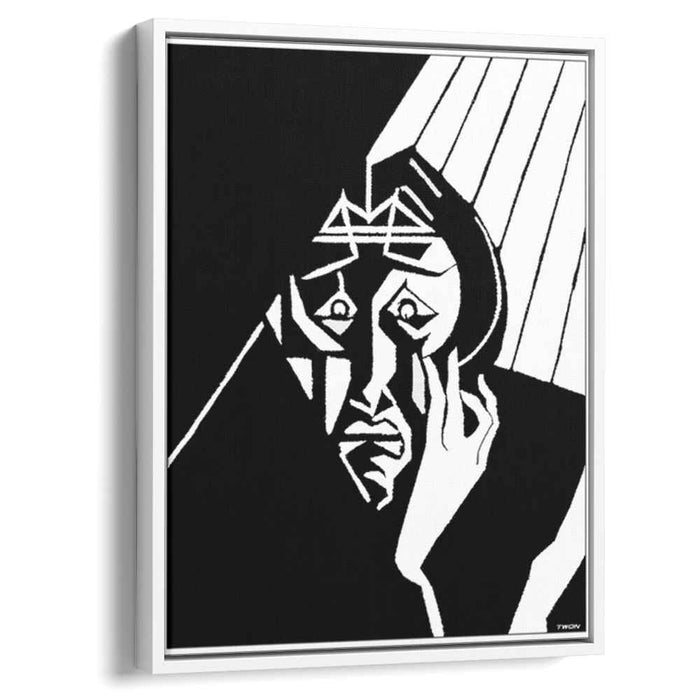 Portrait of a Bearded Man (1919) by M.C. Escher