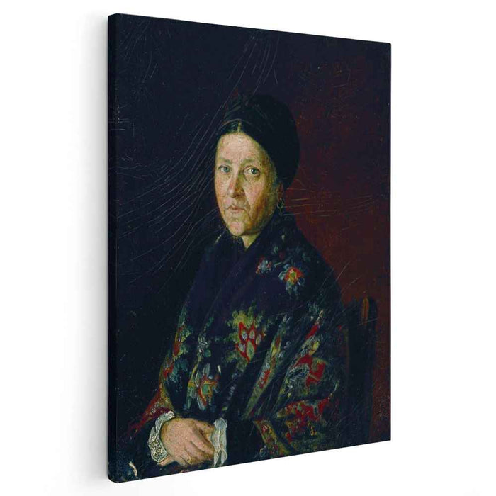 Portrait of A. Bocharova, artist's aunts by Ilya Repin