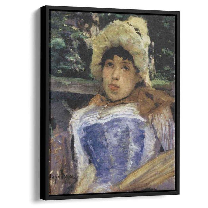 Portrait of a chorus girl (1883) by Konstantin Korovin