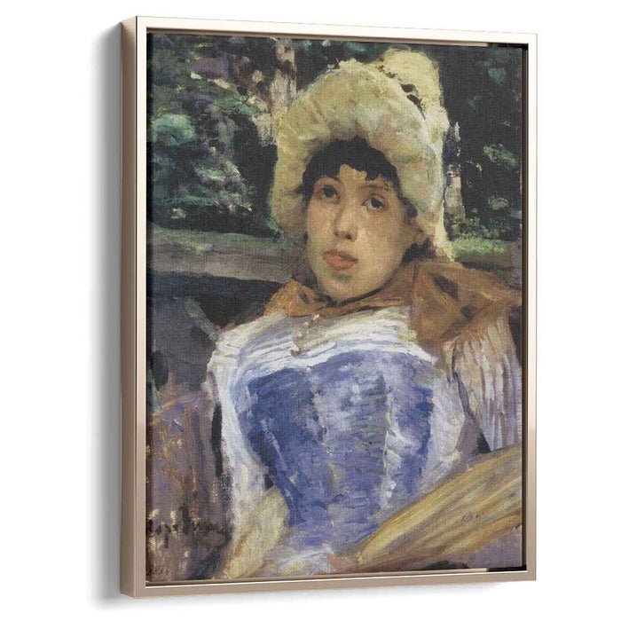 Portrait of a chorus girl (1883) by Konstantin Korovin