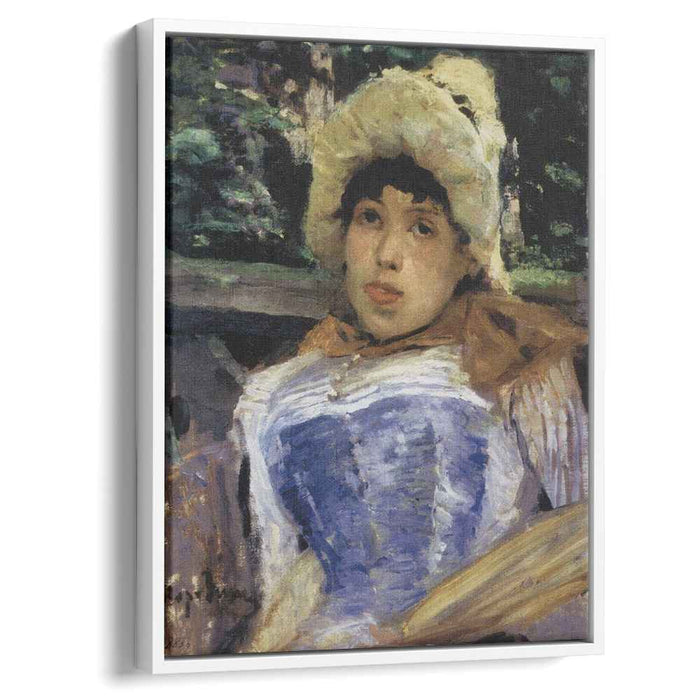 Portrait of a chorus girl (1883) by Konstantin Korovin