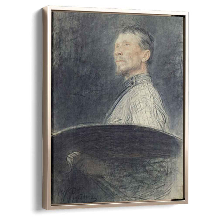 Portrait of A.E. Arkhipov (1862) by Ilya Repin