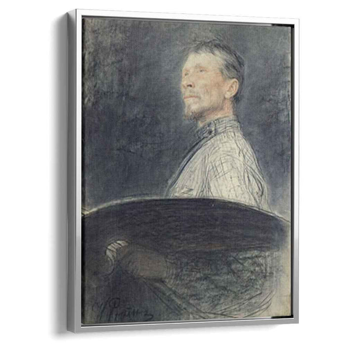 Portrait of A.E. Arkhipov (1862) by Ilya Repin