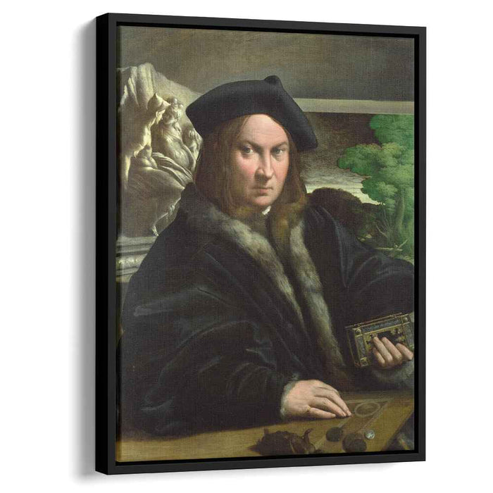 Portrait of a gentleman wearing a beret (1524) by Parmigianino