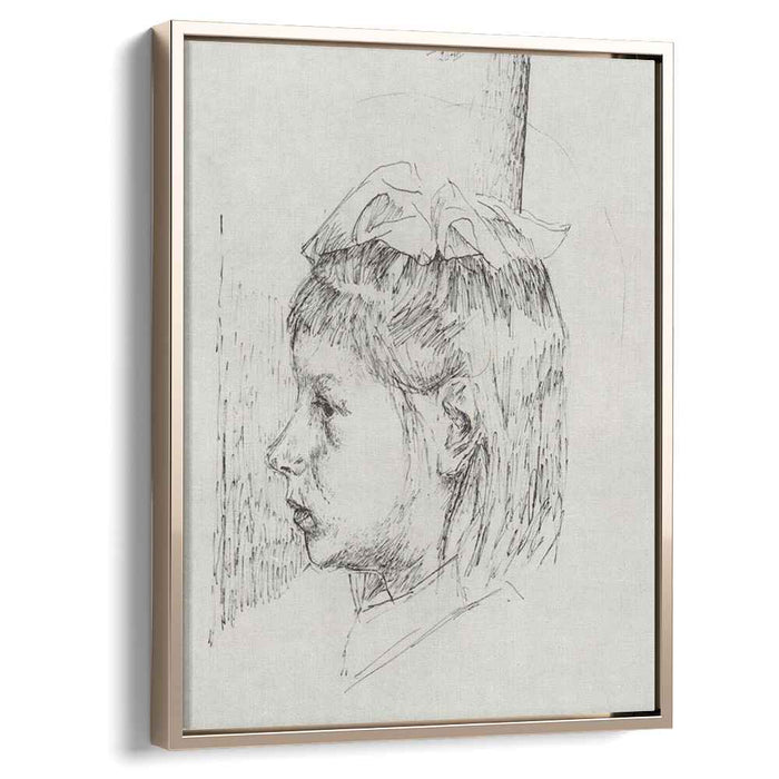 Portrait of a Girl (1921) by Kuzma Petrov-Vodkin