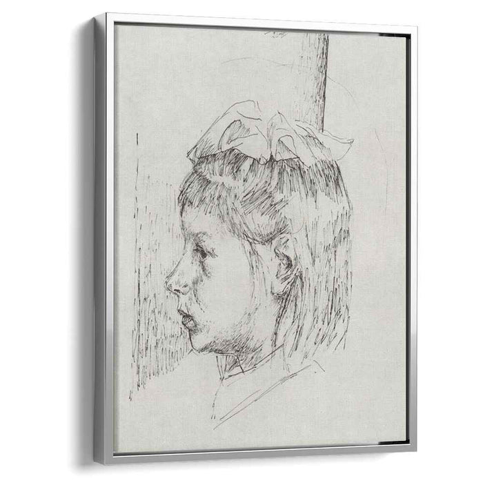 Portrait of a Girl (1921) by Kuzma Petrov-Vodkin