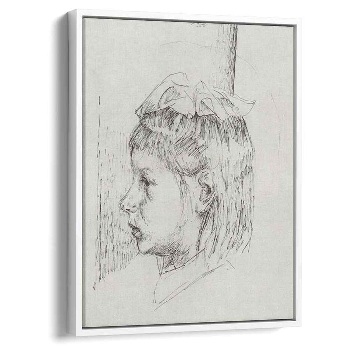 Portrait of a Girl (1921) by Kuzma Petrov-Vodkin