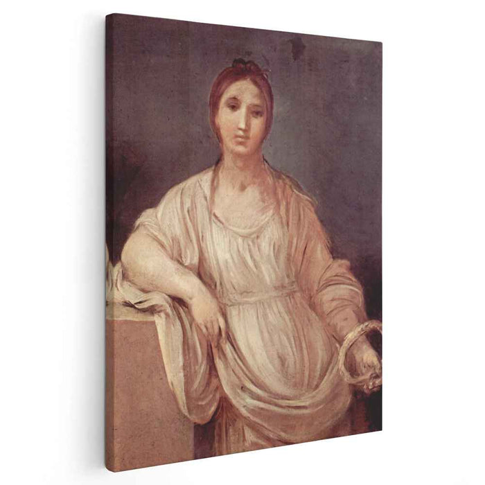 Portrait of a girl with crown (1642) by Guido Reni