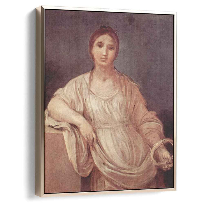 Portrait of a girl with crown (1642) by Guido Reni