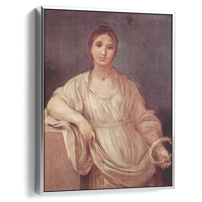 Portrait of a girl with crown (1642) by Guido Reni