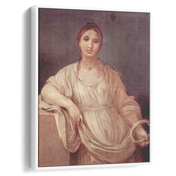 Portrait of a girl with crown (1642) by Guido Reni