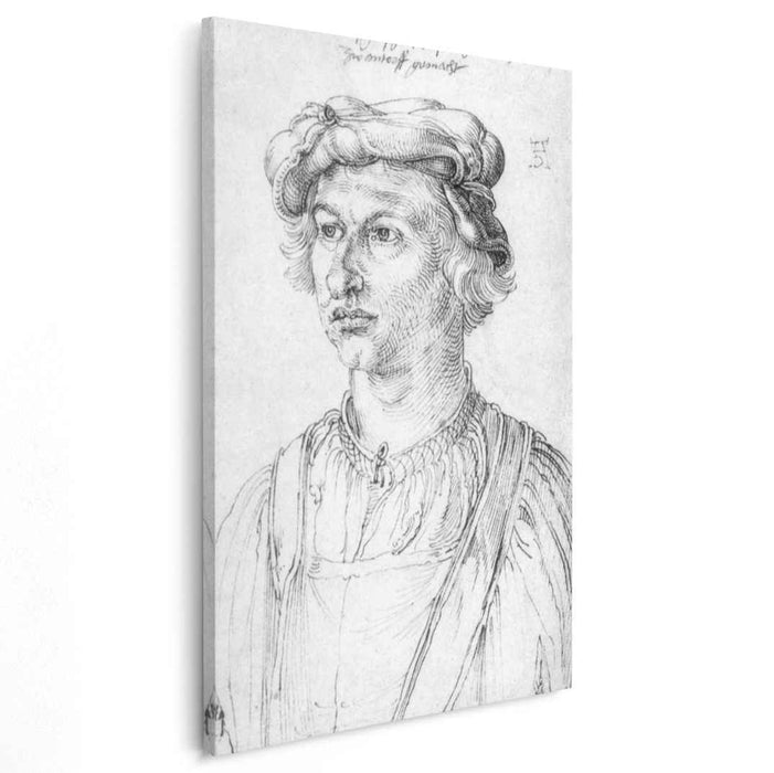 Portrait of a goldsmith from Mechelen (1520) by Albrecht Durer